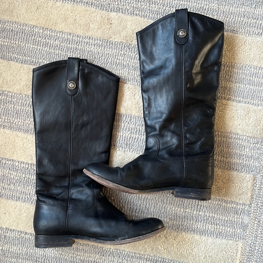 Frye Melissa boot, black sz 9